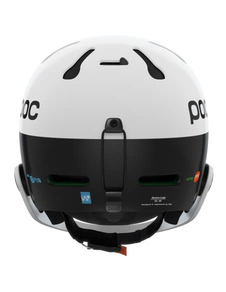 Kask narciarski z gardą POC ARTIC SL 360 SPIN Hydrogen White Projekt