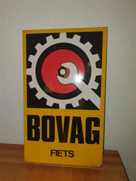 Bovag Fiets Langcat Bussum Enamel Sign Catawiki