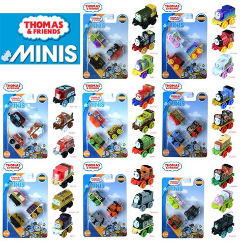 Thomas E Amigos Minis Série Trens 3 Pacote Conjunto Cartão Blister