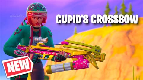 New Cupid S Crossbow Gameplay Fortnite Valentine S Day Event