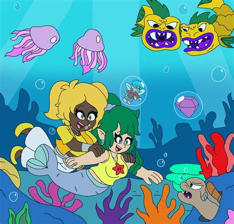 Deep Sea Adventure By Cactusflavoredmilk On Deviantart