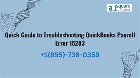 PPT Troubleshooting Method For QuickBooks Payroll Error 15203