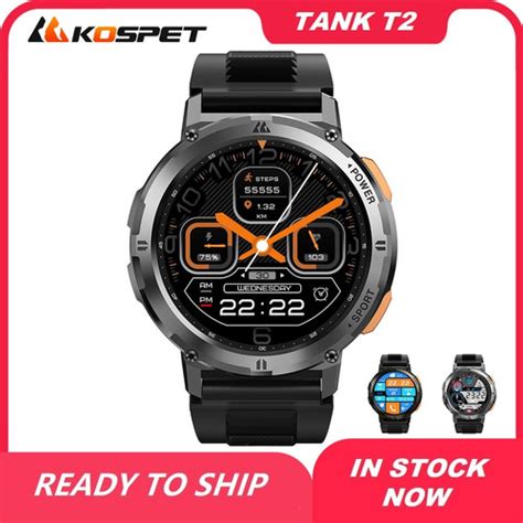 Jual Kospet Tank T Ultra Military Smartwatch Amoled Ai Voice Aod