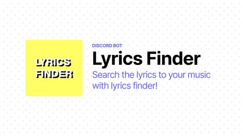 GitHub - angeloanan/lyrics-finder: 🎤 | Search the lyrics to your music ...