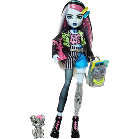 Кукла Монстер Хай Фрэнки Штейн с питомцем Monster High Frankie Stein ...