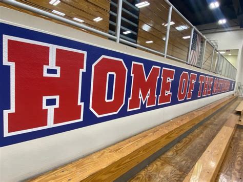 Wall Graphics And Vinyl Decals Transform San Gabriel High School Gymnasium