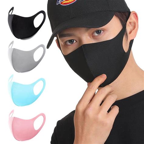 Buy 3 Layer Health Cycling Anti Dust Cotton Mouth Face Mask Respirator Men Women At Affordable