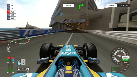 F1 2006 Championship Edition Gameplay Monaco YouTube