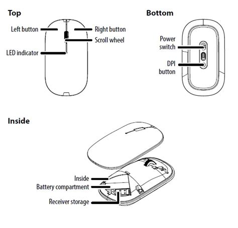 Insignia Key Ghz Slim Wireless Mouse User Guide