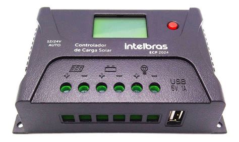 Controlador De Carga Solar Pwm A Intelbras V V Mercado Livre