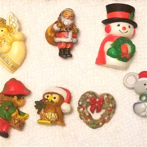 Hallmark Jewelry 7 Vintage Hallmark Christmas Pins Poshmark