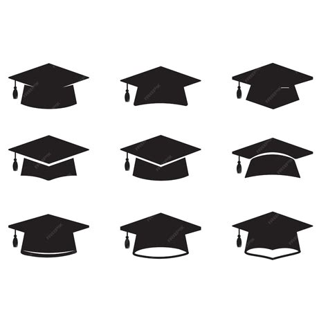 Premium Vector Graduation Hat Symbol Graduation Icon Vector