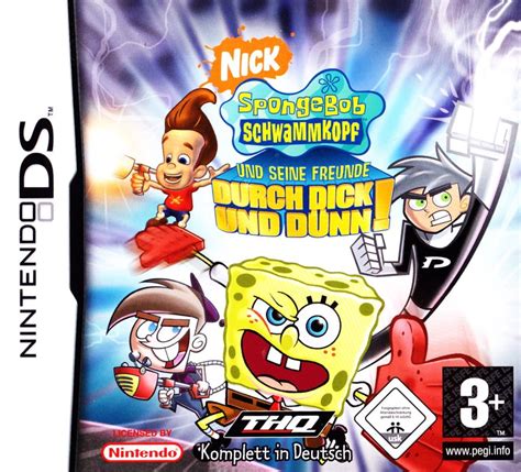 Nicktoons Unite! (2006) Nintendo DS box cover art - MobyGames