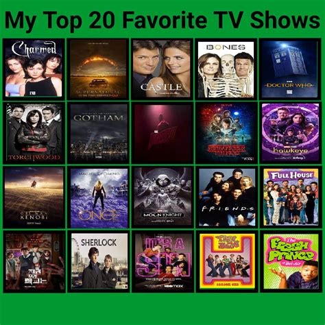 Favorite TV shows by AlchemyHearts17 on DeviantArt