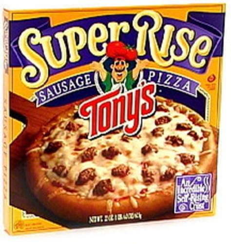 Tonys Frozen Pizza Sausage 22 Oz Nutrition Information Innit