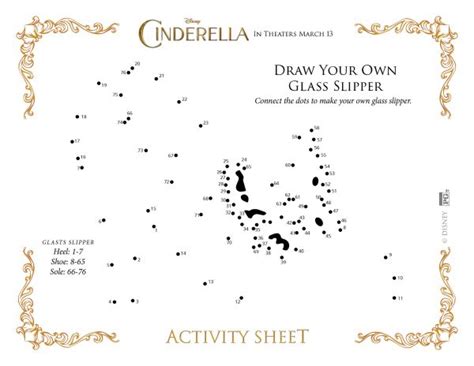 Free Printable Cinderella Connect The Dots Mama Likes This