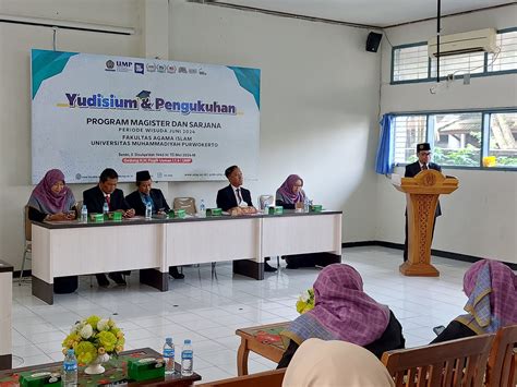 Yudisium Dan Pengukuhan Periode Wisuda Juni Fakultas Agama Islam