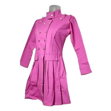 Plain Western Wear Pink Coat Dress At Rs 450 In Navi Mumbai Id