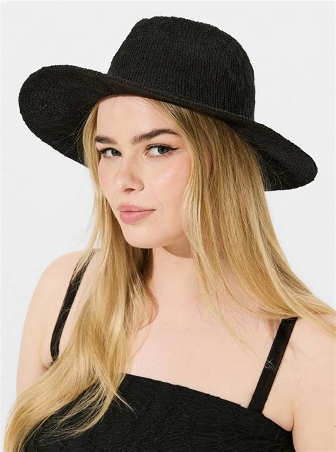 Plus Size Packable Panama Hat Torrid