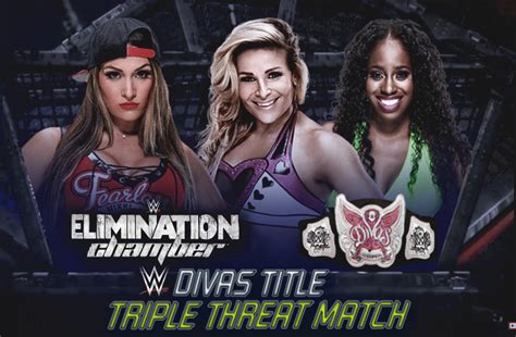 Wwe Elimination Chamber 2015 Triple Threat Match By Medosayed On Deviantart