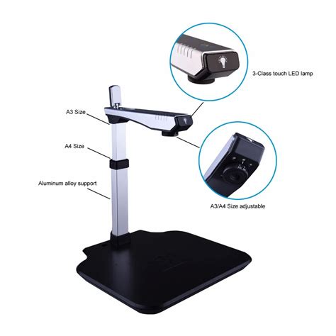 A3 Size Scanner Ocr Document Camera Photo Scanning - Buy Handheld ...