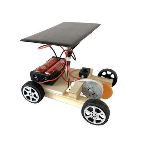 Diy Solar Powered Car W Batteries