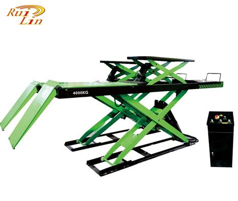 Ruilin Kg Full Rise Scissor Lift Wheel Alignment Hydraulic Auto