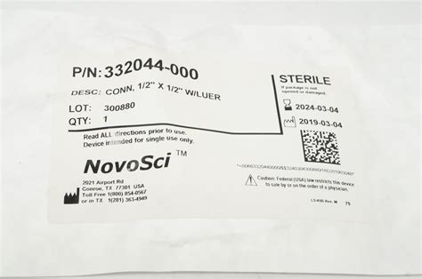 Novosci 332044 000 Connector 12inch X 12inch Wluer