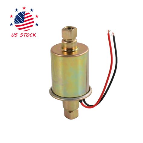 Universal 12v Low Pressure 5 9 Psi Electric Fuel Pump Installation Kit E8012s Ebay