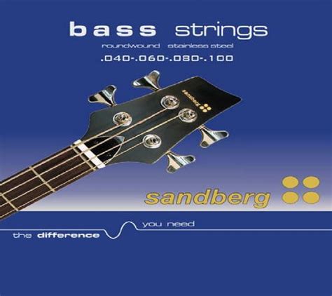 SANDBERG BS4 40 Struny Do Gitary Basowej 40 100 14909209749 Sklepy