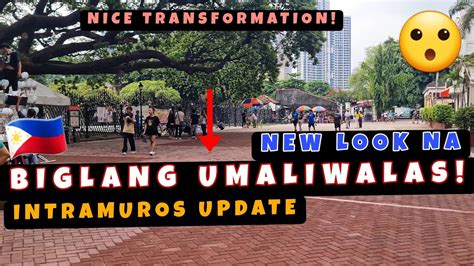 Pedestrianization Project Sa Intramuros Natapos Na Harap Ng Fort