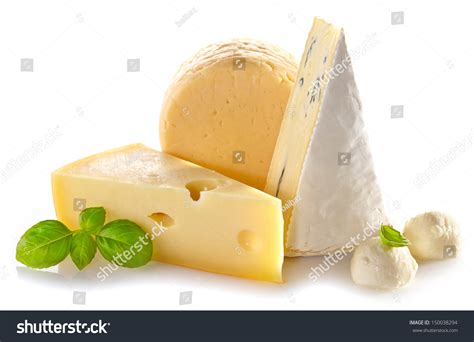 Various Types Cheese On White Background Stock Photo 150038294 | Shutterstock