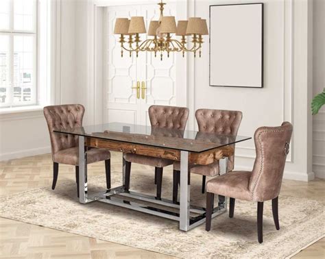 Buy 6 Seater Dining Table Set | Luxury Designer Dining Tables