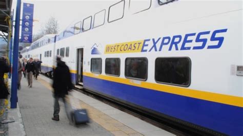 West Coast Express Ridership Less Than Half What It Was Before The