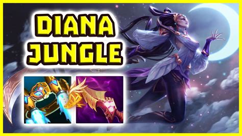 Diana Jungle Gameplay In Season 11 League Of Legends Youtube