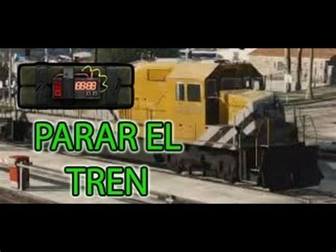 Como Parar El Tren GTA V ONLINE Stop The Train Explotar El Tren