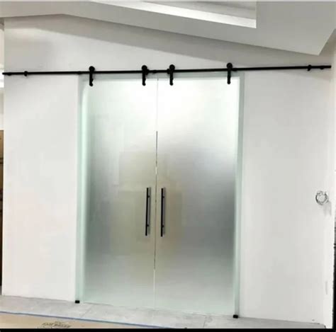 4 Mm Plain Glass 10mm Toughened Sliding Door For Office At Rs 750 Sq