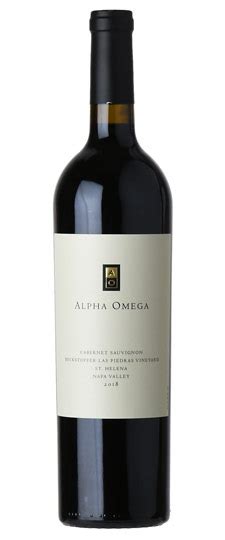 2018 Alpha Omega Beckstoffer Las Piedras Vineyard St Helena Cabernet