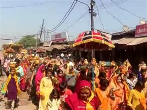 Five Day Shri Ramkatha Manas Sammelan Organized In Kheragarh Grand Kalash Shobhayatra Taken Out