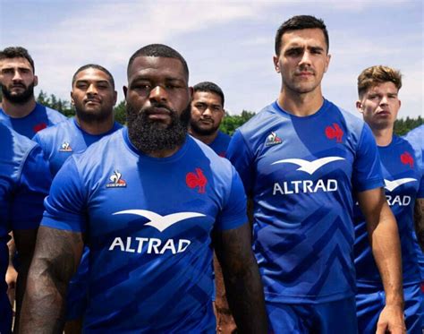 Xv De France Un Nouveau Maillot Droit Au C Ur Rugby Amateur