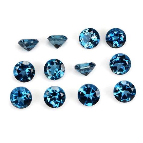 Natural Blue Topaz Gemstone Genuine Blue Topaz Faceted November