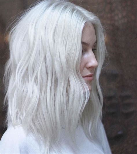 Wild White Blonde Hair