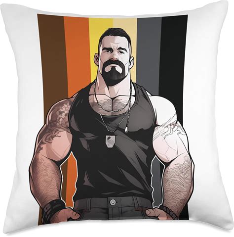 Amazon Bear Leather Cub Gay Pride 2024 LGBT Bear DILF Mens Muscle Daddy Gay Bear Cub