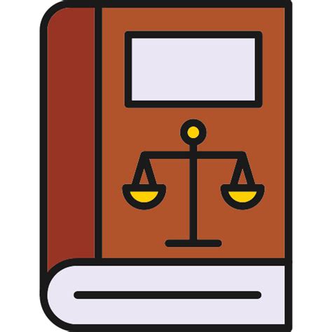 Law Book Free Education Icons