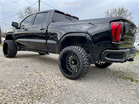 2023 Gmc Sierra 1500 With 24x14 81 Arkon Off Road Caesar And 35 13 5r24 Amp Mud Terrain Attack