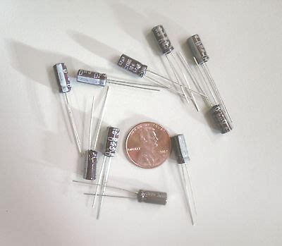 Capacitors Uf Microfarad V Volt Electrolytic Radial X Quantity