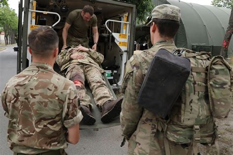 Dvids Images U S And British Army Medics Conduct A Mass Casualty Training Exercise At