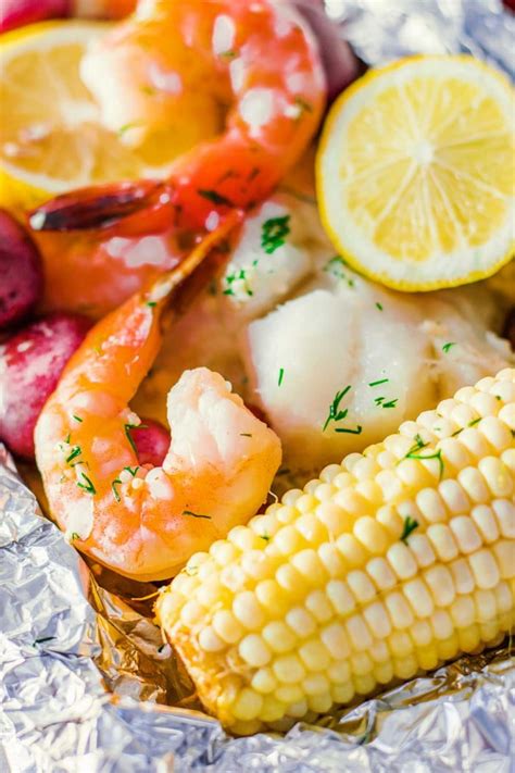 Seafood Boil Foil Packets Homemade Hooplah