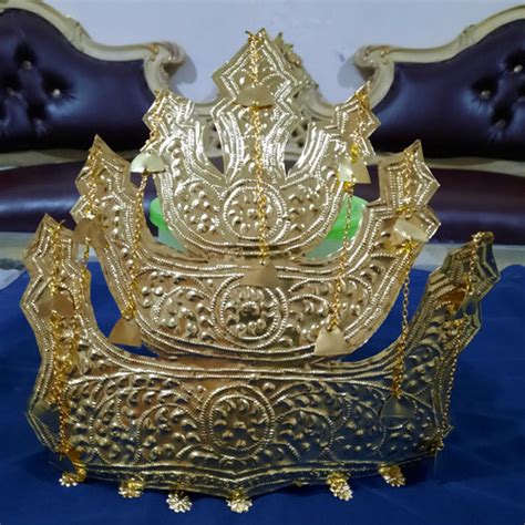 Jual Aksesoris Kepala Adat Batak Mandailing Mahkota Bulang Adat