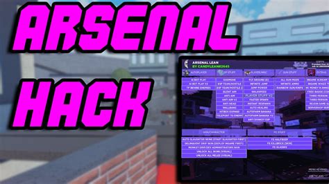 Roblox Arsenal Script Gui Ai Play More Pastebin Youtube